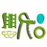 Набір кистьових еспандерів для передпліччя та сили хвату еспандери для пальців JELLO FI-2527, фото 2