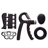 Набір кистьових еспандерів для передпліччя та сили хвату еспандери для пальців JELLO FI-2527, фото 3