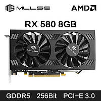 Відеокарта AMD Radeon RX580 8GB GDDR5 256BIT BLACK