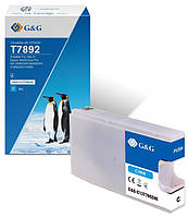 Картридж G&G для принтера Epson WF-5110/WF-5620 4000стр / струйная печать Cyan XXL (G&G-C13T789240)