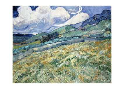 Листівка Vincent van Gogh — Mountainous Lanscape, фото 1