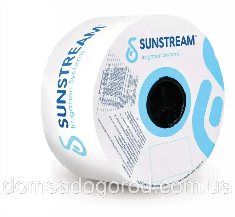Крапельна стрічка SUNSTREAM 6 mil 30 см 1,2 л/год 2700 м