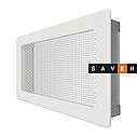 Вентиляційна решітка для каміна SAVEN 17х30 біла, фото 2