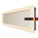 Вентиляційна решітка для каміна SAVEN 17х49 кремова, фото 2