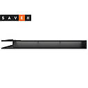 Вентиляційна решітка для каміна кутова права SAVEN Loft Angle 95х950х450 чорна, фото 2