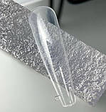 Верхні форми для нарощування нігтів RichColoR 04 (балерина з розміткою прозорі), 120 шт, фото 2