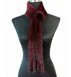 Шарф із хутра норки білий, фото 8