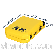 Коробка для рибальських аксесуарів GC Accessory AB-1007SS 107x73x30 мм, фото 6