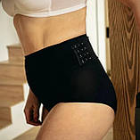 Бандаж післяпологовий ТМ Аніта Чорний Післяпологовий бандаж чорний Стягуючий бандаж післяпологовий, фото 5