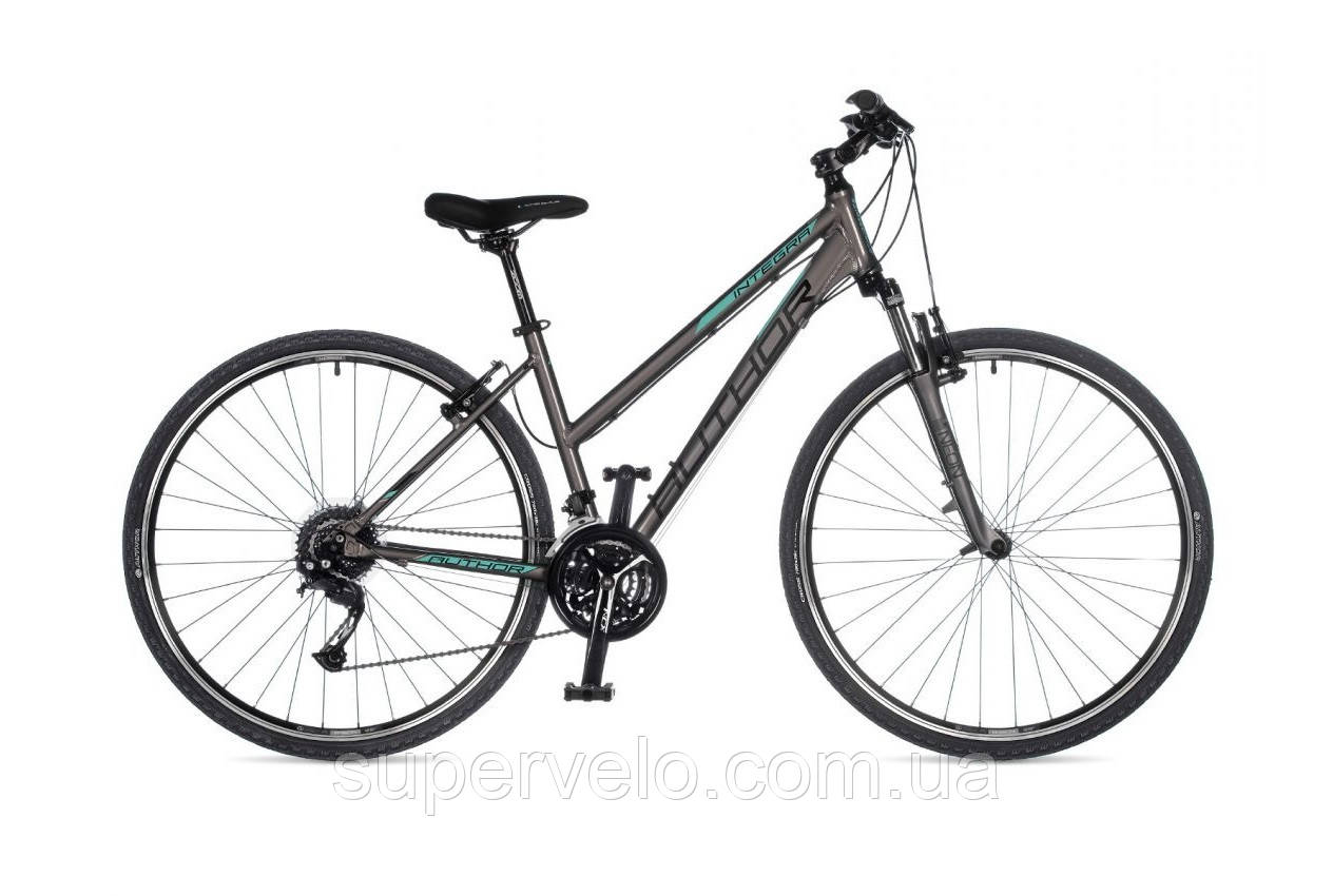 Велосипед AUTHOR Integra 28 сріблястий-ментоловий