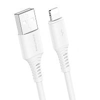 Дата кабель Borofone BX47 Coolway USB to Lightning (1m) ile