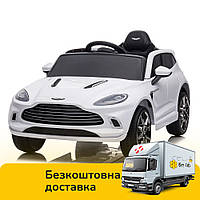 Детский электромобиль Aston Martin (2 мотора, аккумулятор 12 V/7 AH, MP3, пульт 2,4G ) S310 Белый