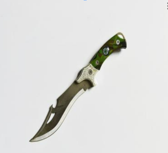 Ніж туристичний saber компасом відкривачкою і чохлом 31 см