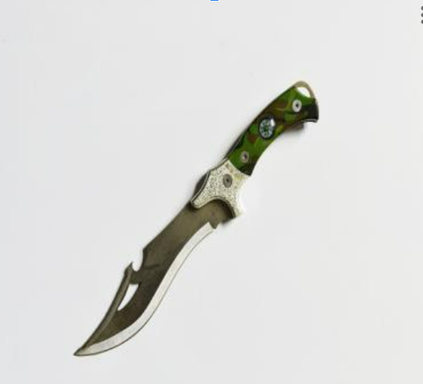 Ніж туристичний saber компасом відкривачкою і чохлом 31 см, фото 1