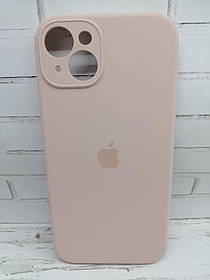 Чохол на iPhone 15 Plus накладка бампер протиударний Original Soft pink sand