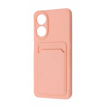 Чохол WAVE Colorful Pocket Oppo A17 Pale Pink