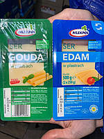 Сирна нарізка Mlekpol Gouda/Edam 500g (2x250g)