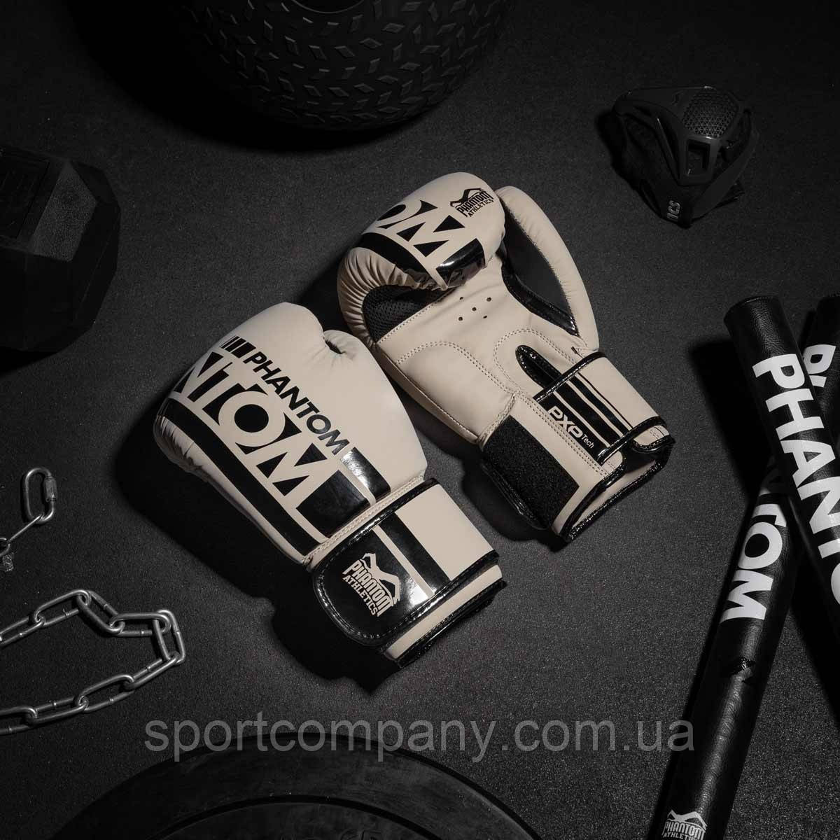 Боксерські рукавиці Phantom APEX Sand 10 унцій (капа в подарунок)