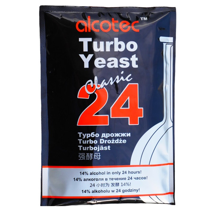 Сухі турбо дріжджі Turbo Yeast Classic 24
