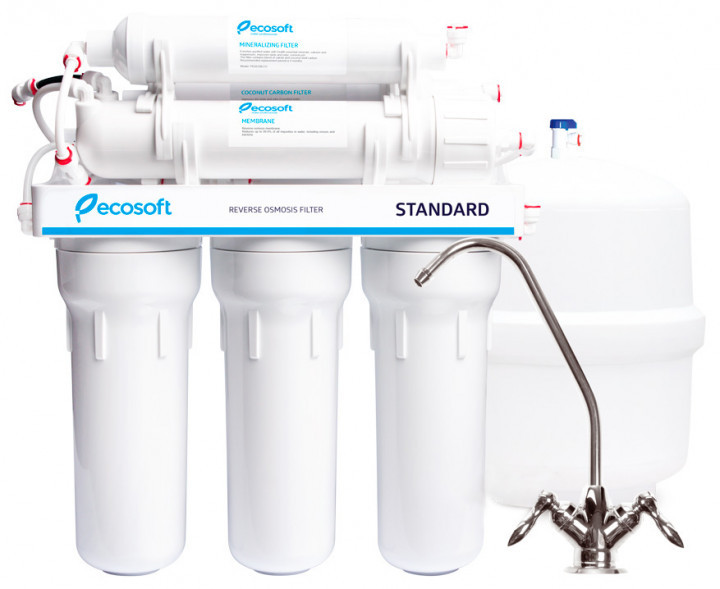Система зворотного осмосу Ecosoft Standard 6-50 з мінералізатором MO650MECOSTD
