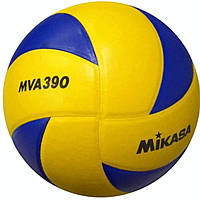Волейбольный мяч Mikasa MVA390, очень прочный (ORIGINAL)
