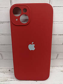 Чохол на iPhone 15 Plus накладка бампер протиударний Original Soft dark red