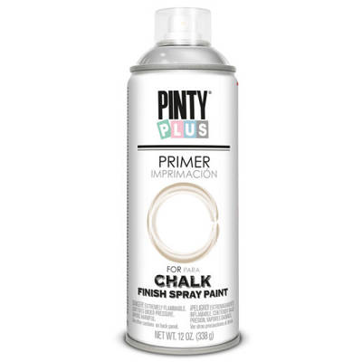 Ґрунт-аерозоль Chalk-finish Білий матовий, 400 мл, PINTYPLUS. ГС2 400