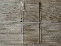 Samsung Galaxy Flip 4 чехол (бампер, накладка) противоударный, прозрачный пластиковый