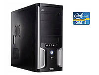 ПК Б-класс Asus Vento Tower / Intel Core i5-2400 (4 ядра по 3.1 -3.4 GHz) / 8 GB DDR3 / 120 GB SSD / Intel HD