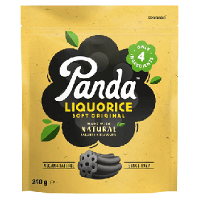 Лакриця Panda Soft Organic Liquorice 240g