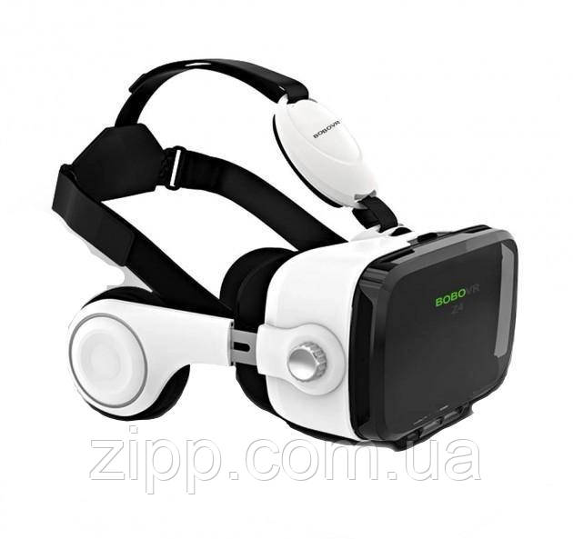 3D окуляри віртуальної реальності VR BOX Z4 з пультом та навушниками, фото 1