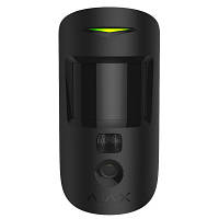 Ajax MotionCam - Датчик руху з фотокамерою для верифікації тривог - чорний