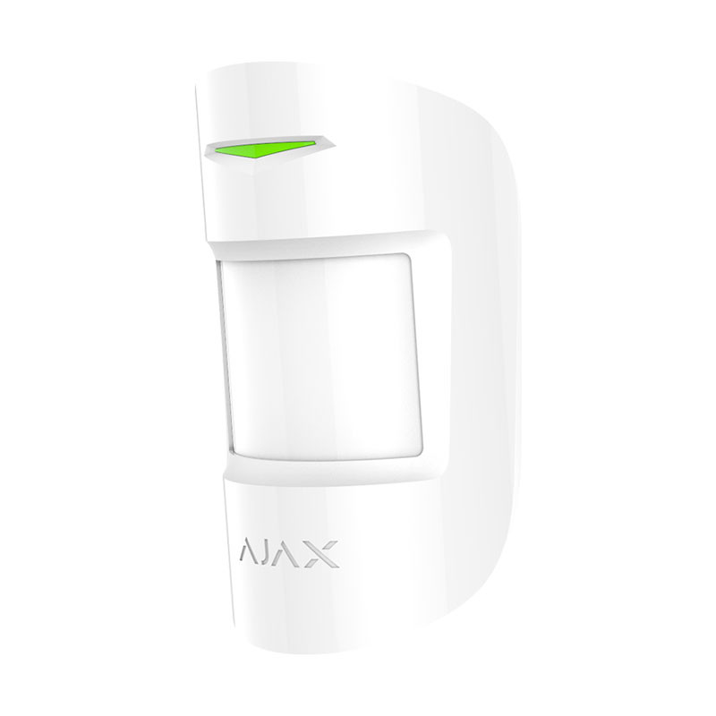 Ajax CombiProtect - бездротовий датчик руху і розбиття - білий