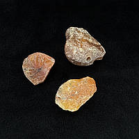Намистина натуральний камінь необроблений Сердолік (ціна за 1 шт) 25х15мм+-