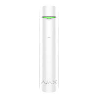 Ajax GlassProtect - Бездротовий датчик розбиття скла - білий