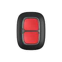 Ajax Double Button - Бездротова тривожна кнопка для екстрених ситуацій - чорна