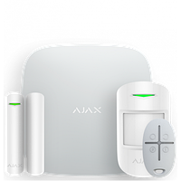 Ajax StarterKit - комплект бездротової GSM-сигналізації - білий