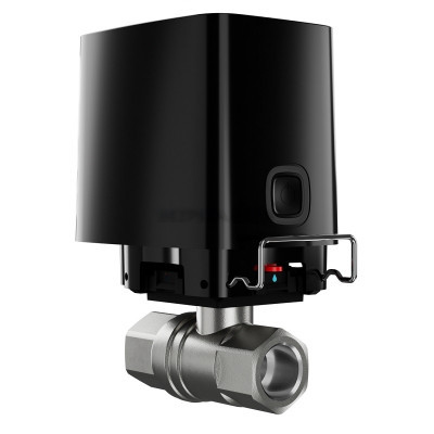 Комплект сигналізації Ajax з 1 краном WaterStop 1" Ajax Hub2 + LeaksProtect 2шт Чорний