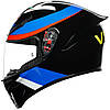 МОТОШОЛОМ ЗАКРИТИЙ AGV K1 - VR46 SKY RACING TEAM BLACK/RED, фото 2