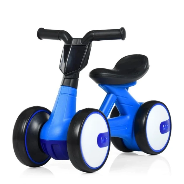 Толокар M 4086-4 мотоцикл, муз., світло, кольорова коробка, синій., фото 1