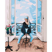 Картина по номерам "Современная девушка с жемчужной сережкой © Viktoriya Kovalenko" BS52762L
