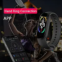 Фитнес браслет uWatch M7 умные часы шагомер и пульсометр фитнес трекер ВАУ