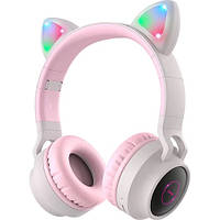 Bluetooth навушники Hoco W27 Cat Ear Grey
