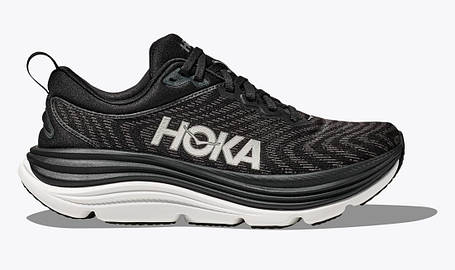 Кросівки для бігу чоловічі Hoka One One Gaviota 5 1127929 BWHT Black / White, фото 1