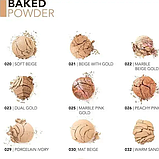 Запечена пудра Flormar Terracotta Powder №29 Porcelain Ivory, 9 г, фото 4