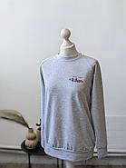 Світшоти з вашим Логотипом Vsetex Slim Кольорові брендування на серці та спині (10см + 25см), фото 7