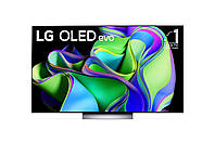 Телевізор 77 дюймів LG OLED77C34LA (4K Smart TV OLED 120Hz Bluetooth)