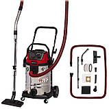 Einhell Пилосос професійний TE-VC 2230 SACL, 1400Вт, 220мБар, контейнер 30л, розетка, клас L, 9.15кг, фото 5