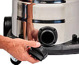Einhell Пилосос професійний TE-VC 2340 SACL, 1500Вт, 225мБар, контейнер 40л, розетка, клас L, 10.1кг, фото 8