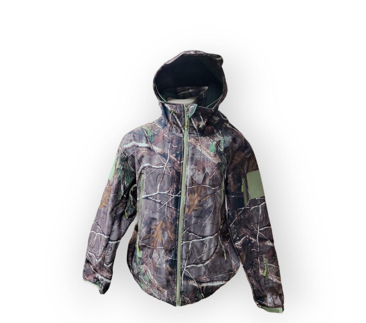 Куртка Софтшел (waterproof, windproof мисливець XXL, XL)